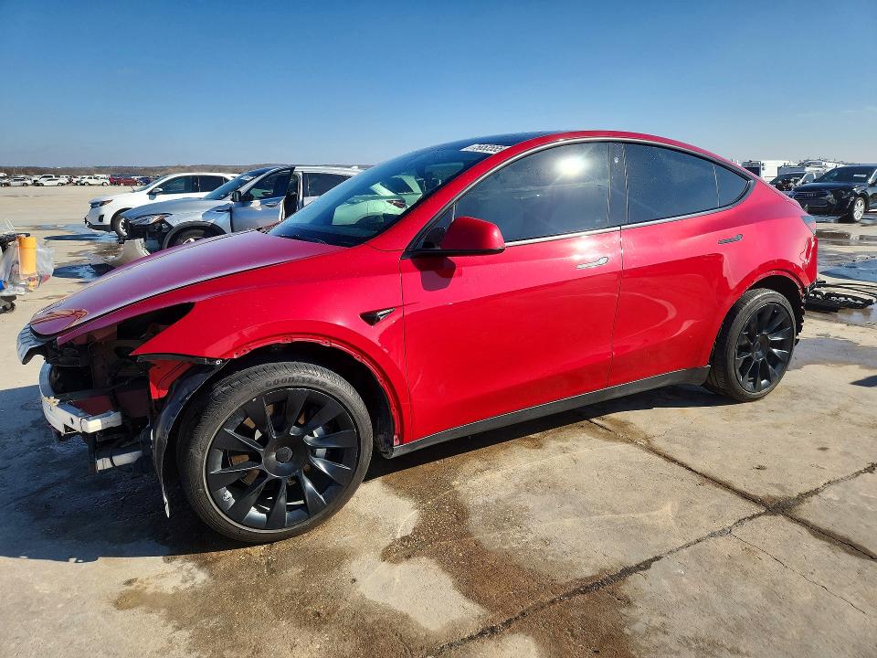Продажа на аукционе авто 2021 Tesla Model Y, vin: 5YJYGDEE8MF302752, номер лота: 75853555