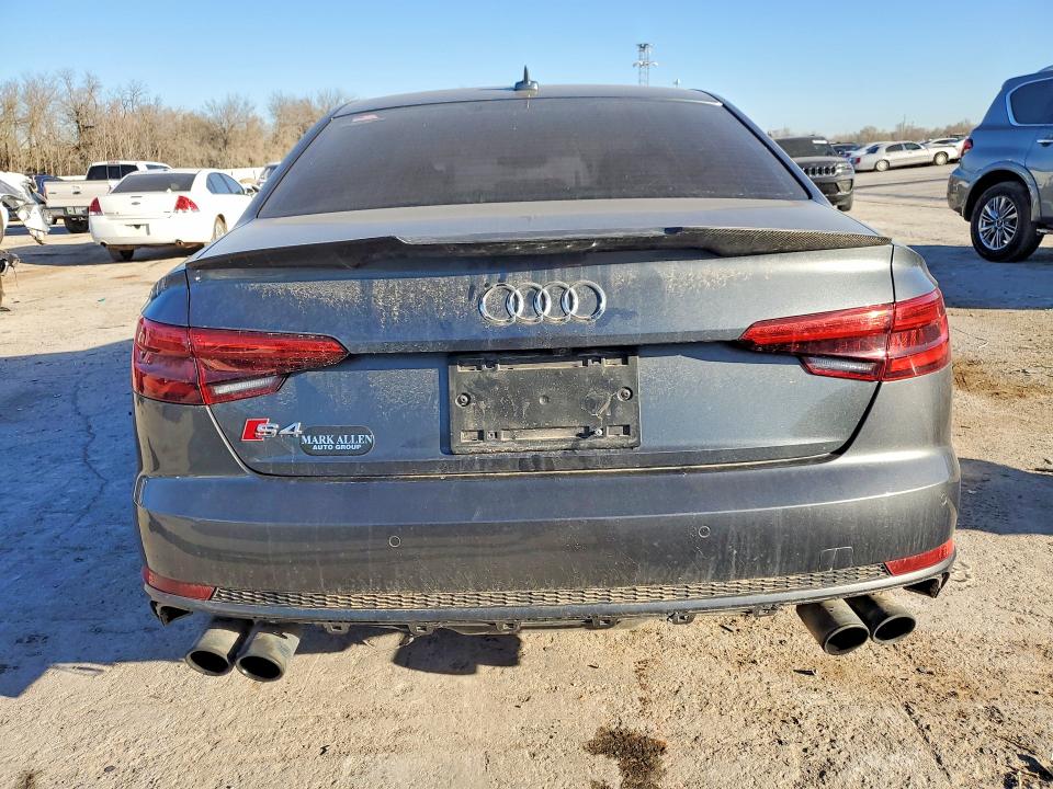 Aukcja sprzedaży 2018 Audi S4, vin: WAUC4AF45JA002756, numer aukcji: 78552345