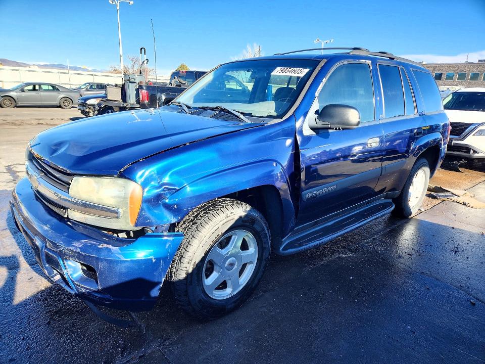 79054605 :رقم المزاد ، 1GNDT13SX32134316 vin ، 2003 Chevrolet Trailblazer مزاد بيع