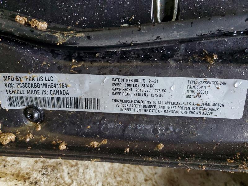 Aukcja sprzedaży 2021 Chrysler 300, vin: 2C3CCABG1MH541164, numer aukcji: 75696695