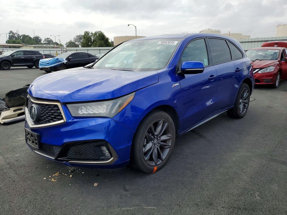 76952035 :رقم المزاد ، 5J8YD4H01KL014494 vin ، 2019 Acura Mdx مزاد بيع