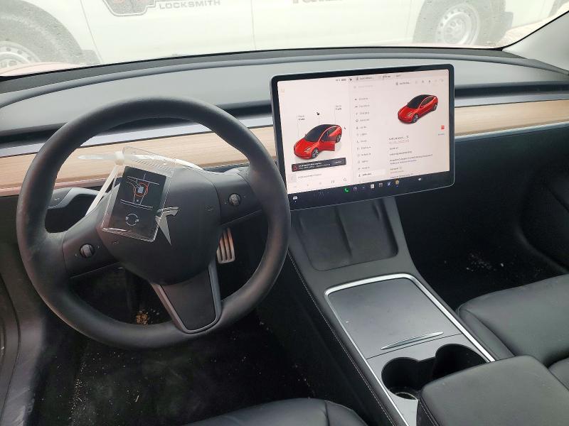 73707575 :رقم المزاد ، 5YJ3E1ECXPF678161 vin ، 2023 Tesla Model 3 مزاد بيع