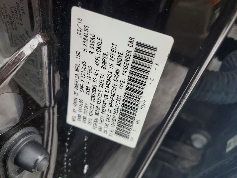 75565645 :رقم المزاد ، 19UUB1F39GA012804 vin ، 2016 Acura Tlx مزاد بيع