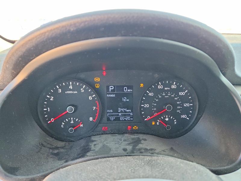 76560645 :رقم المزاد ، 3KPA24AD8LE283248 vin ، 2020 Kia Rio مزاد بيع