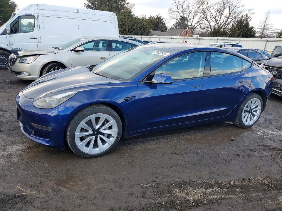 Продажа на аукционе авто 2022 Tesla Model 3, vin: 5YJ3E1EB2NF254414, номер лота: 78629925
