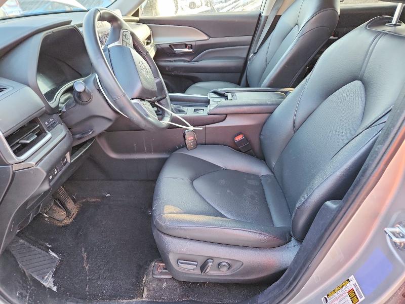 2024 Toyota Grand Highlander Hybrid მანქანა იყიდება აუქციონზე, vin: 5TDACAB53RS011109, აუქციონის ნომერი: 78961685