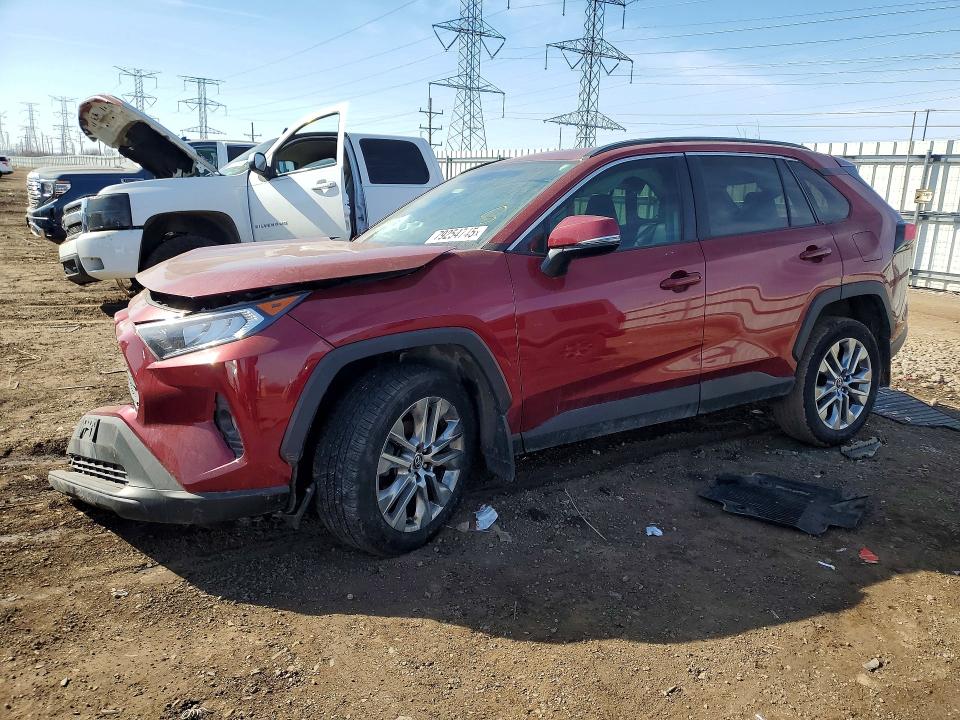 79254745 :رقم المزاد ، 2T3A1RFV3MW154048 vin ، 2021 Toyota Rav4 مزاد بيع