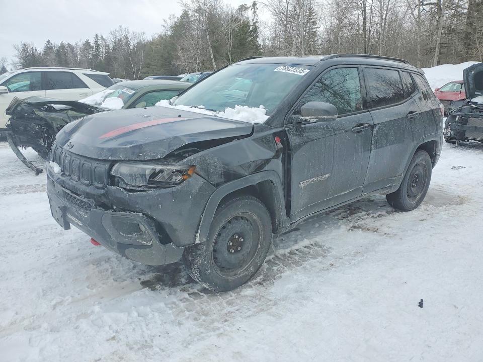 Aukcja sprzedaży 2022 Jeep Compass, vin: 3C4NJDDB8NT172910, numer aukcji: 78823935