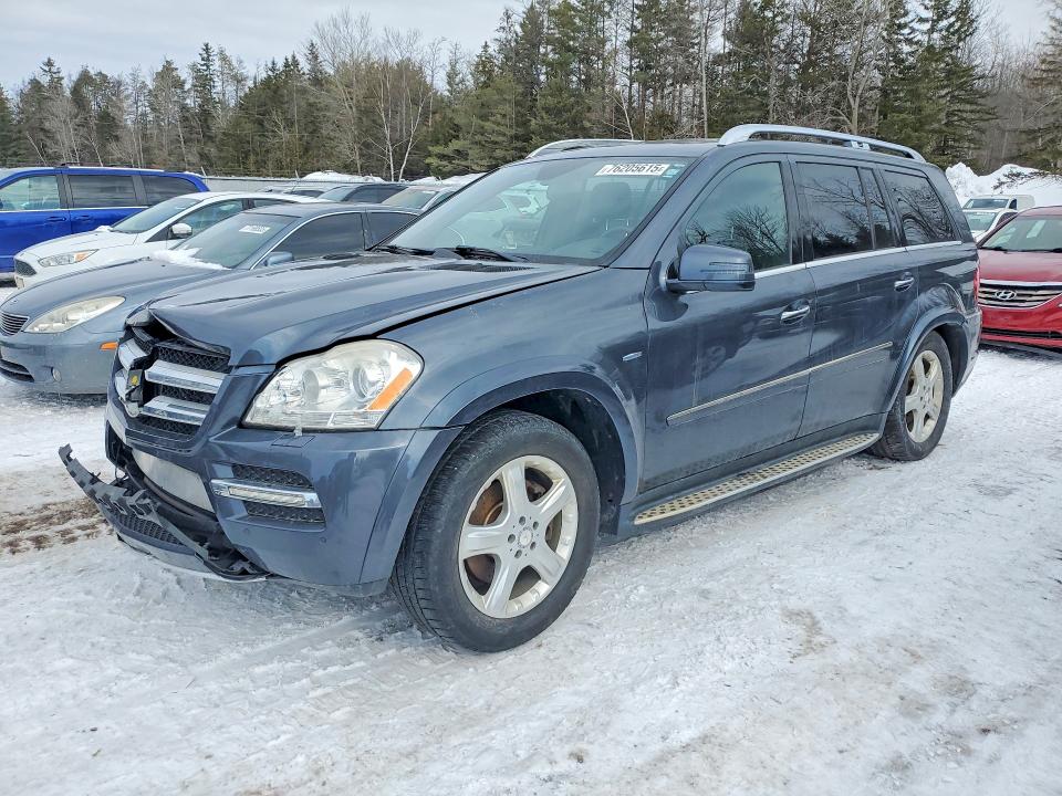76205615 :رقم المزاد ، 4JGBF2FE3CA773593 vin ، 2012 Mercedes-benz Truck Gl350 Bluetec 4dr Aw مزاد بيع