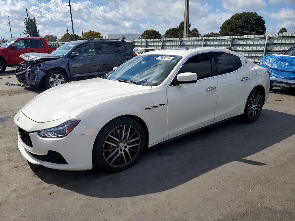 76894765 :رقم المزاد ، ZAM57XSA3F1139022 vin ، 2015 Maserati Ghibli مزاد بيع