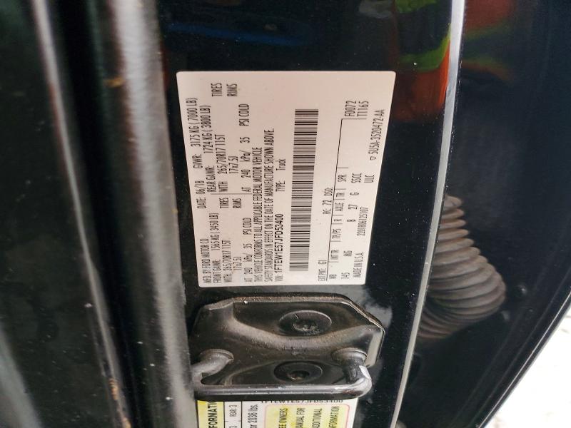 2018 Ford F150 მანქანა იყიდება აუქციონზე, vin: 1FTEW1E57JFD53400, აუქციონის ნომერი: 76072135