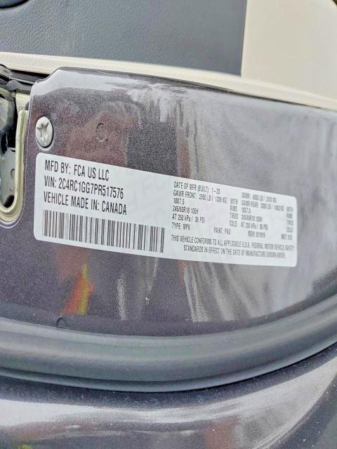 Продажа на аукционе авто 2023 Chrysler Pacifica, vin: 2C4RC1GG7PR517576, номер лота: 76362155