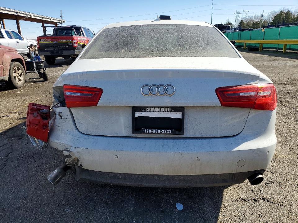 2013 Audi A6 მანქანა იყიდება აუქციონზე, vin: WAUGGAFC0DN078334, აუქციონის ნომერი: 76969785