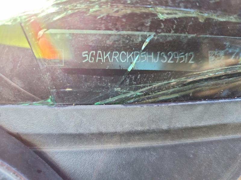 77124315 :رقم المزاد ، 5GAKRCKD5HJ329512 vin ، 2017 Buick Enclave مزاد بيع