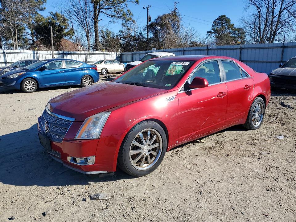 72963965 :رقم المزاد ، 1G6DP57V080112193 vin ، 2008 Cadillac Cts Hi Fea مزاد بيع