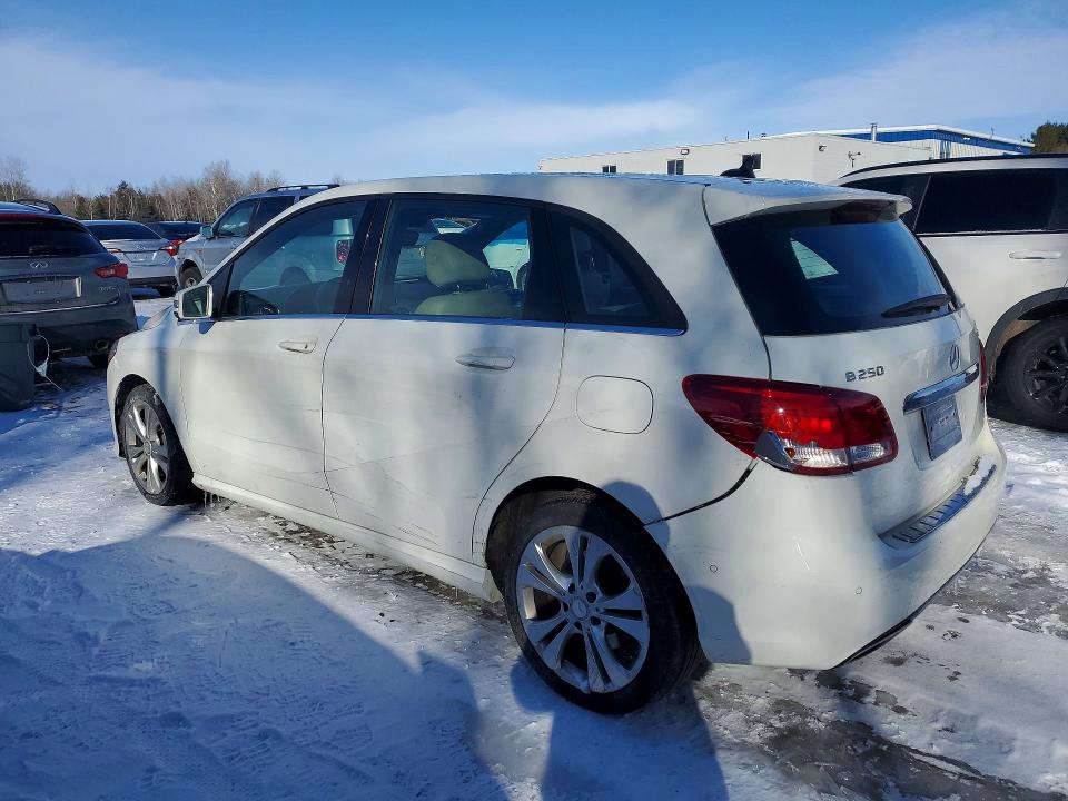 Продажа на аукционе авто 2015 Mercedes-benz B, vin: WDDMH4GB0FJ365442, номер лота: 76656875