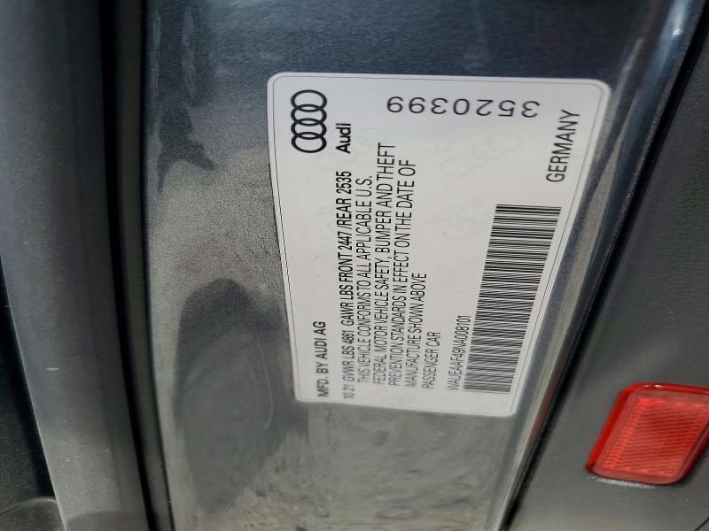 Продажа на аукционе авто 2022 Audi A4, vin: WAUEAAF49NA008101, номер лота: 76898825