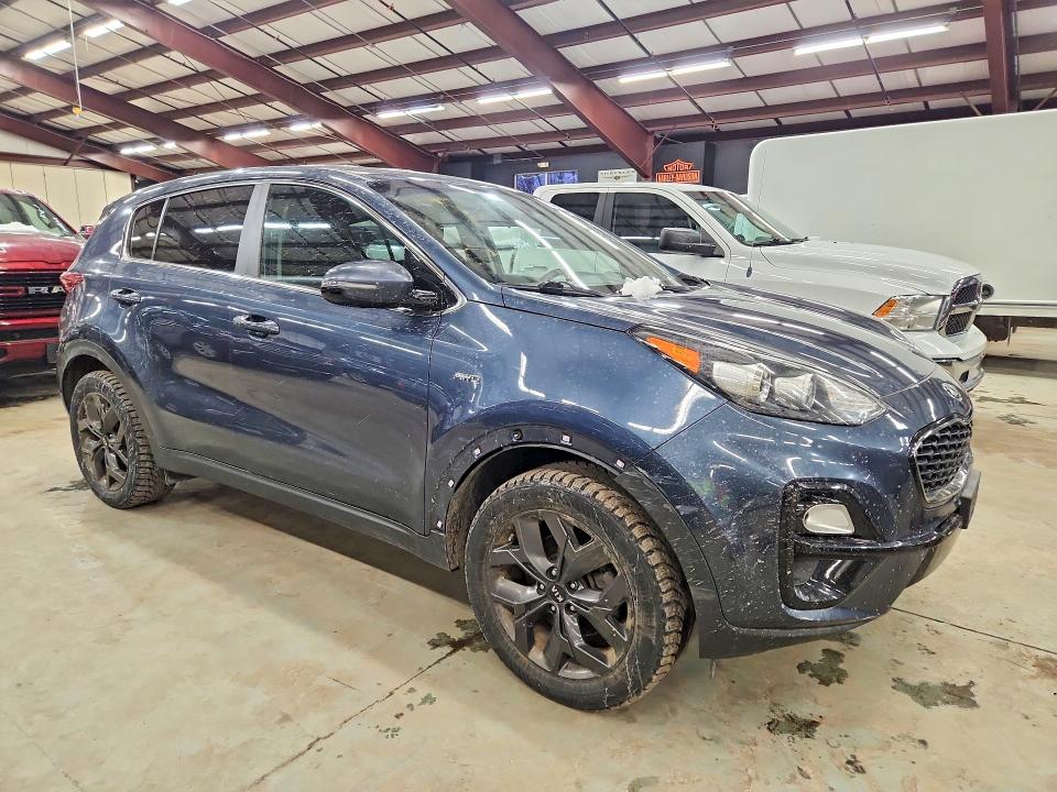 2022 Kia Sportage L მანქანა იყიდება აუქციონზე, vin: KNDPMCAC2N7017832, აუქციონის ნომერი: 75769325