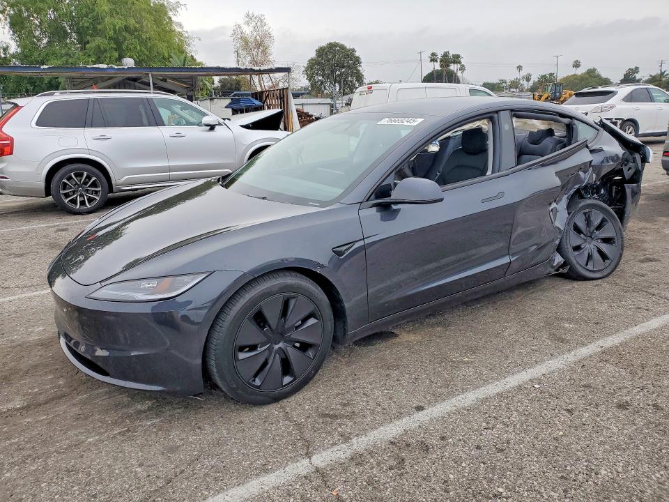 2024 Tesla Model 3 მანქანა იყიდება აუქციონზე, vin: 5YJ3E1EB3RF741515, აუქციონის ნომერი: 76669245
