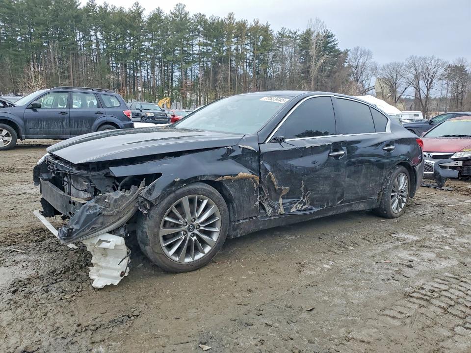 2015 Infiniti Q50 Base მანქანა იყიდება აუქციონზე, vin: JN1BV7AR2FM408259, აუქციონის ნომერი: 77523445