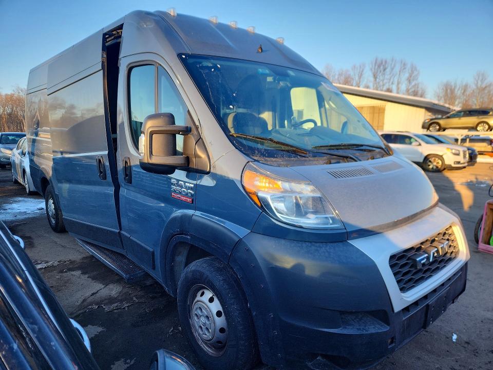 2020 Ram Promaster მანქანა იყიდება აუქციონზე, vin: 3C6URVJG6LE108366, აუქციონის ნომერი: 76143035