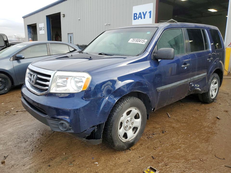 Продажа на аукционе авто 2015 Honda Pilot, vin: 5FNYF4H2XFB078391, номер лота: 75193415