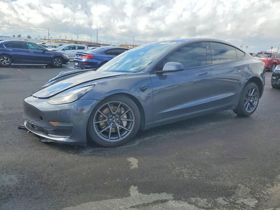 77588545 :رقم المزاد ، 5YJ3E1EAXMF872974 vin ، 2021 Tesla Model 3 مزاد بيع