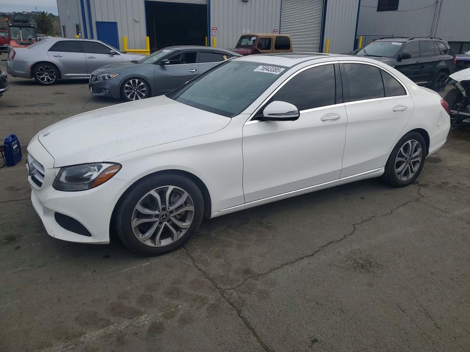 Продажа на аукционе авто 2018 Mercedes-benz C, vin: 55SWF4JB9JU258583, номер лота: 76943385