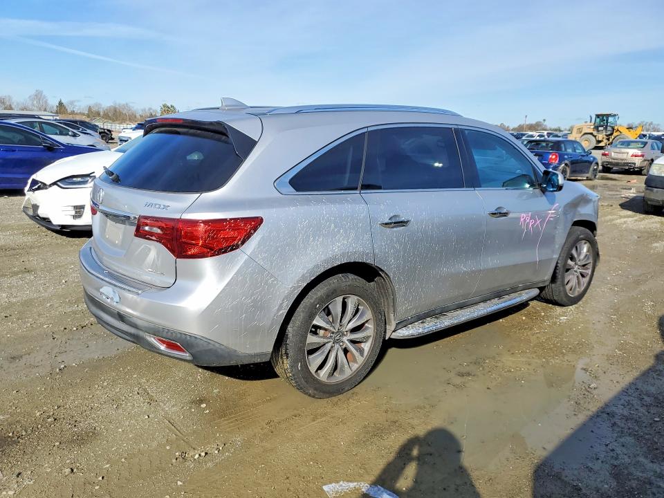 2014 Acura Mdx მანქანა იყიდება აუქციონზე, vin: 5FRYD4H46EB046493, აუქციონის ნომერი: 78178565