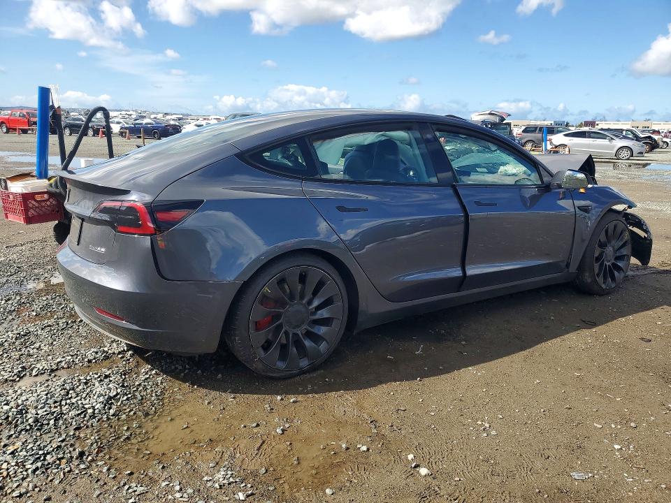 77619645 :رقم المزاد ، 5YJ3E1EC7PF596307 vin ، 2023 Tesla Model 3 مزاد بيع