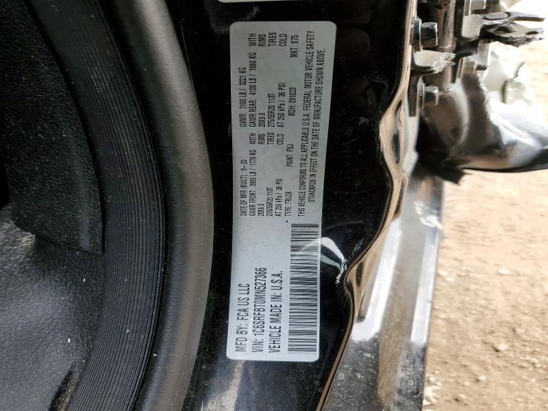 Продажа на аукционе авто 2021 Ram 1500, vin: 1C6SRFBT0MN527366, номер лота: 78894985