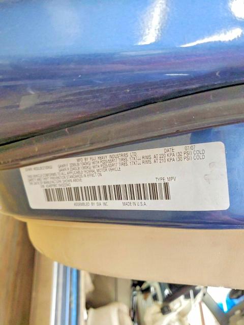 Aukcja sprzedaży 2008 Subaru Outback, vin: 4S4BP86C184322943, numer aukcji: 77353215