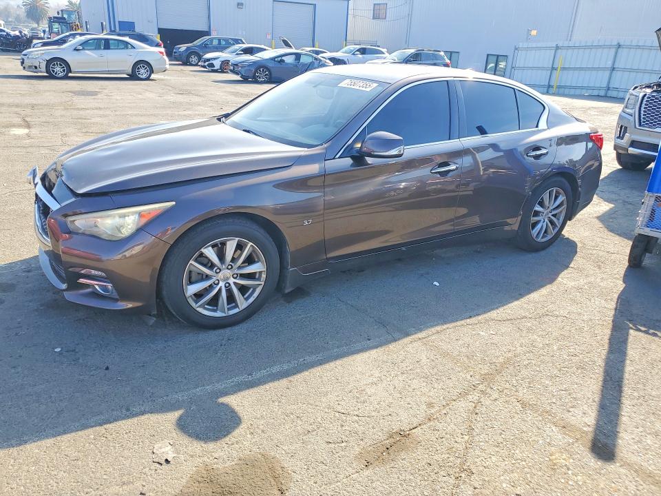 Auction sale of the 2014 Infiniti Q50, vin: JN1BV7AP3EM676928, lot number: 75507355