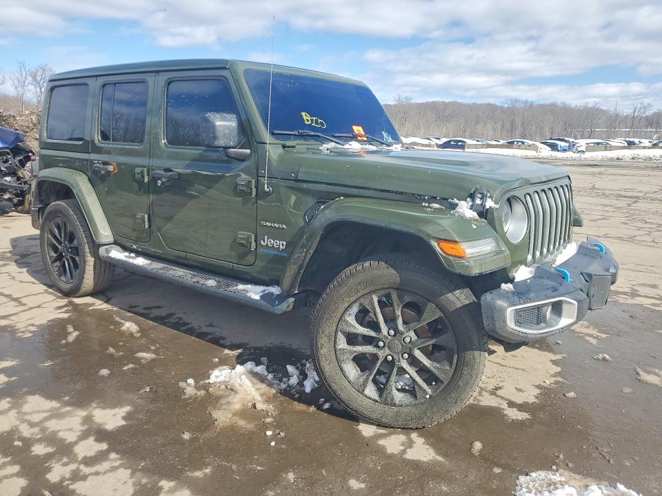 78558215 :رقم المزاد ، 1C4JJXP68PW627427 vin ، 2023 Jeep Wrangler مزاد بيع