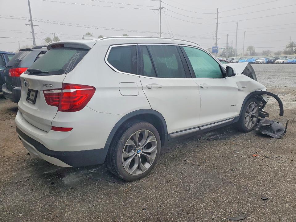 2017 Bmw X3 მანქანა იყიდება აუქციონზე, vin: 5UXWZ7C36H0V87541, აუქციონის ნომერი: 76478965