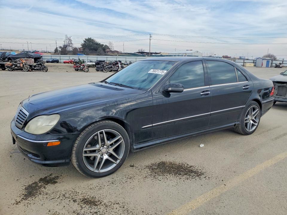 2001 Mercedes-benz S მანქანა იყიდება აუქციონზე, vin: WDBNG73J81A201282, აუქციონის ნომერი: 76631775