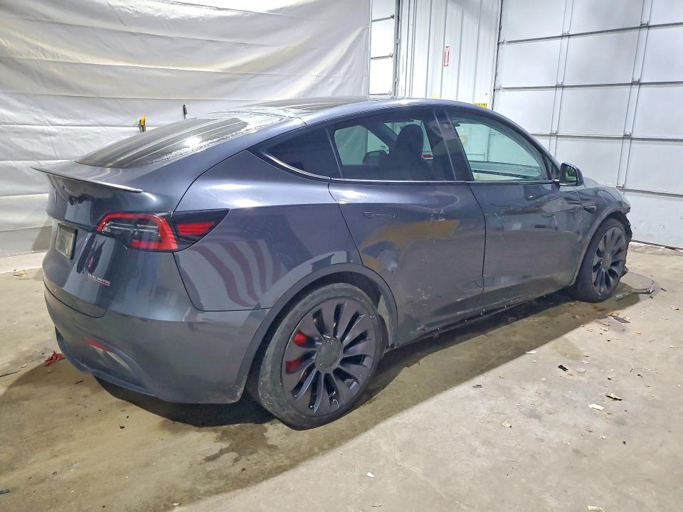2021 Tesla Model Y მანქანა იყიდება აუქციონზე, vin: 5YJYGDEFXMF261694, აუქციონის ნომერი: 76156765