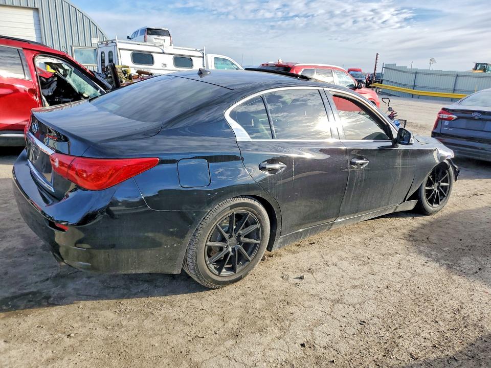 77562885 :رقم المزاد ، JN1BV7AR6EM692588 vin ، 2014 Infiniti Q50 مزاد بيع