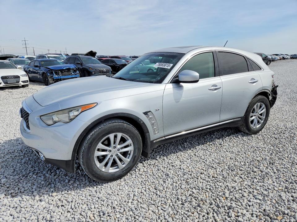 Auction sale of the 2017 Infiniti Qx70, vin: JN8CS1MU3HM140126, lot number: 76865815
