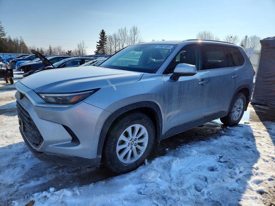 2024 Toyota Grand Highlander Hybrid მანქანა იყიდება აუქციონზე, vin: 5TDACAB53RS011109, აუქციონის ნომერი: 78961685