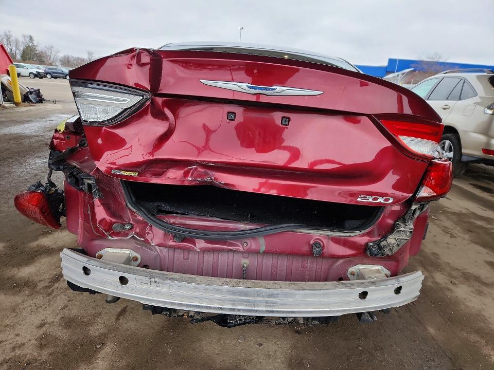 2015 Chrysler 200 მანქანა იყიდება აუქციონზე, vin: 1C3CCCAB6FN575323, აუქციონის ნომერი: 77654545