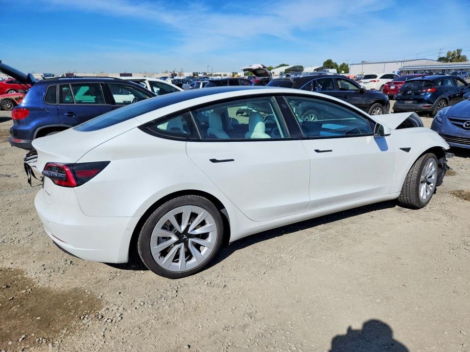 Aukcja sprzedaży 2022 Tesla Model 3, vin: 5YJ3E1EBXNF324385, numer aukcji: 77807995