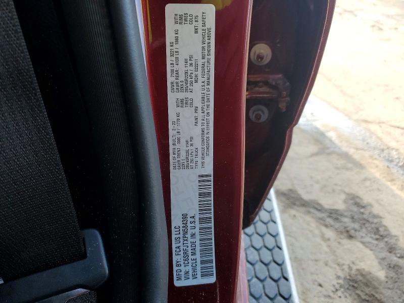 Продаж на аукціоні авто 2023 Ram 1500, vin: 1C6SRFJTXPN584390, номер лоту: 79017715