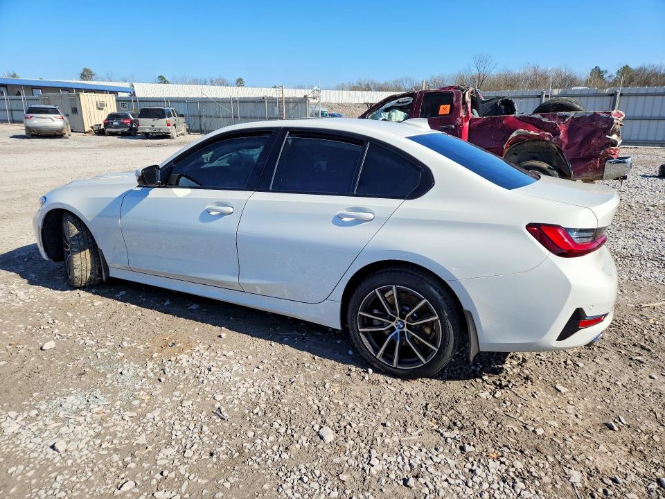 2022 Bmw 330i მანქანა იყიდება აუქციონზე, vin: 3MW5R1J00N8C52924, აუქციონის ნომერი: 75699315