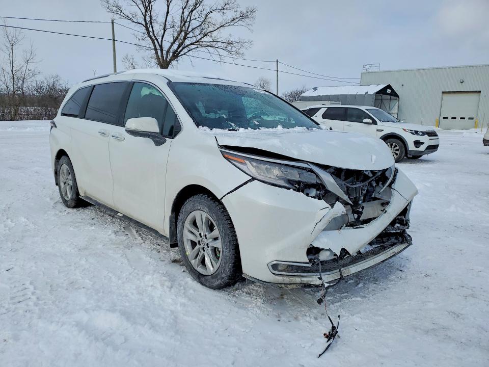 76647745 :رقم المزاد ، 5TDGSKFC8SS224641 vin ، 2025 Toyota Sienna مزاد بيع