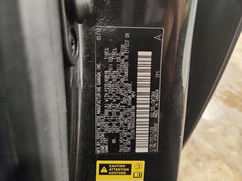 2013 Lexus Rx მანქანა იყიდება აუქციონზე, vin: 2T2ZK1BA5DC088788, აუქციონის ნომერი: 77991325