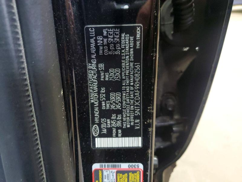 Продажа на аукционе авто 2024 Hyundai Santa Cruz, vin: 5NTJCDAF9RH082561, номер лота: 76580845
