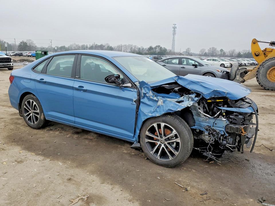 77907155 :رقم المزاد ، 3VWBX7BU0SM100058 vin ، 2025 Volkswagen Jetta مزاد بيع