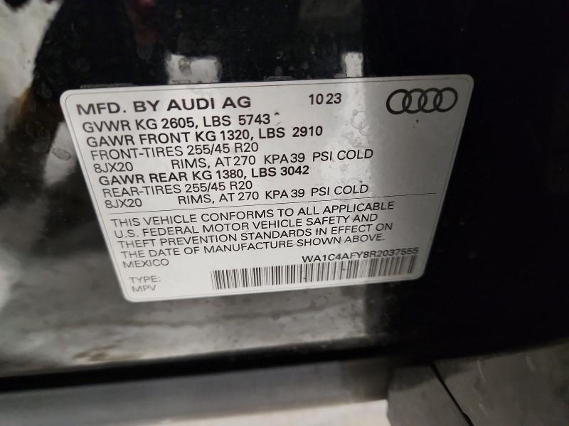 Продажа на аукционе авто 2025 Audi Sq5, vin: WA1C4AFY8R2037555, номер лота: 79194695