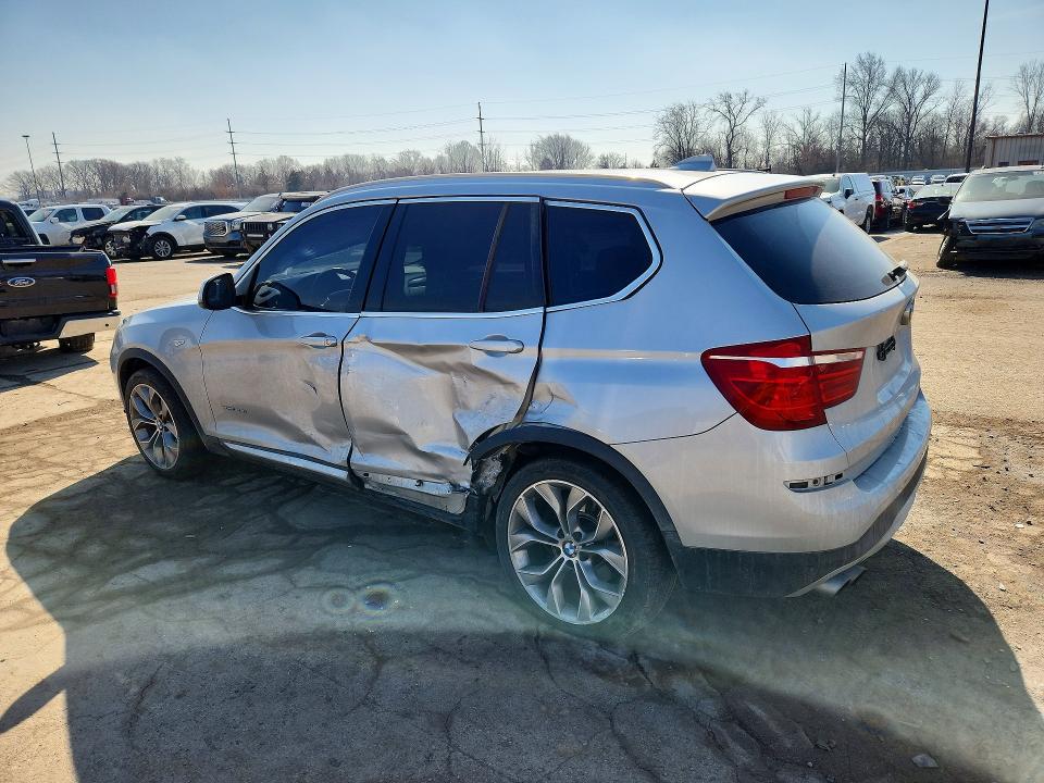 2017 Bmw X3 მანქანა იყიდება აუქციონზე, vin: 5UXWX9C58H0T07279, აუქციონის ნომერი: 79382205
